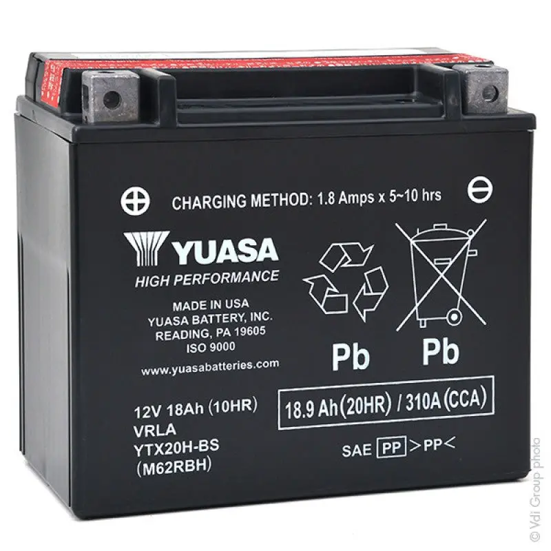 Batteries Yuasa / Vtt Arctic Cat Trv, Alterra, Mudpro, Thundercat 1