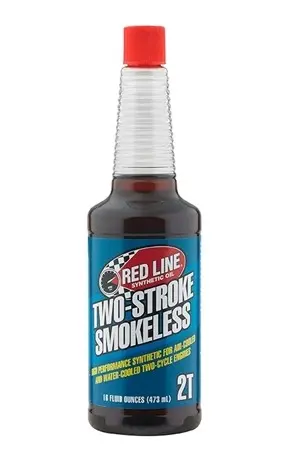 Red Line Smokeless Synthetic Two-Stroke Engine Oil – Premix & Injection Compatible 1