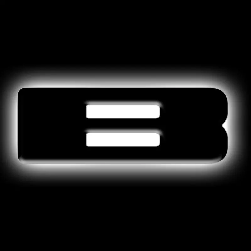 Oracle Lighting Universal Illuminated Led Letter Badge – Matte Black Finish (Letter 'B') 1