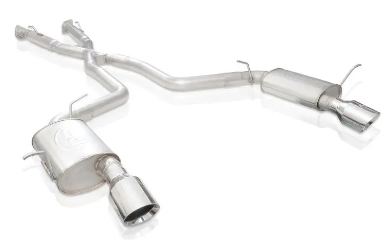 Stainless Works 18-19 Dodge Durango 6.4L Redline Catback Exhaust W/ Polished Tips 1