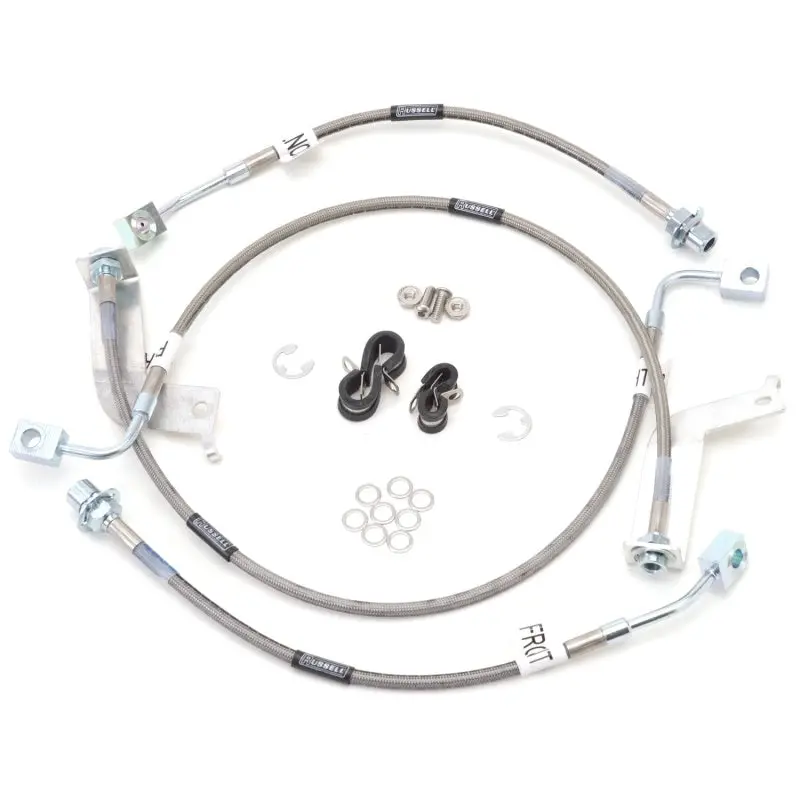 Russell Performance Stainless Brake Line Kit — For 1999–2004 Ford Mustang Cobra With Independent Rear Suspension 1
