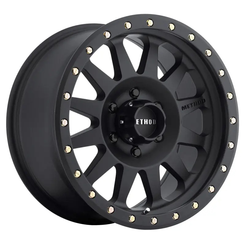 Method Mr304 Matte Black Off-Road Wheel: 15X8 Inch, -24Mm Offset, 6X5.5 / 6X108Mm 1
