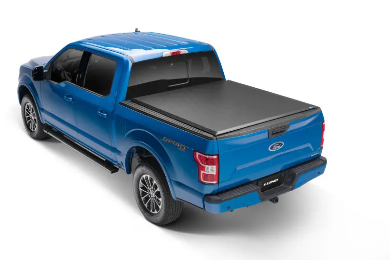 Lund Genesis Roll-Up Tonneau Cover – Black, For 2022+ Nissan Frontier With 5-Foot Bed 1