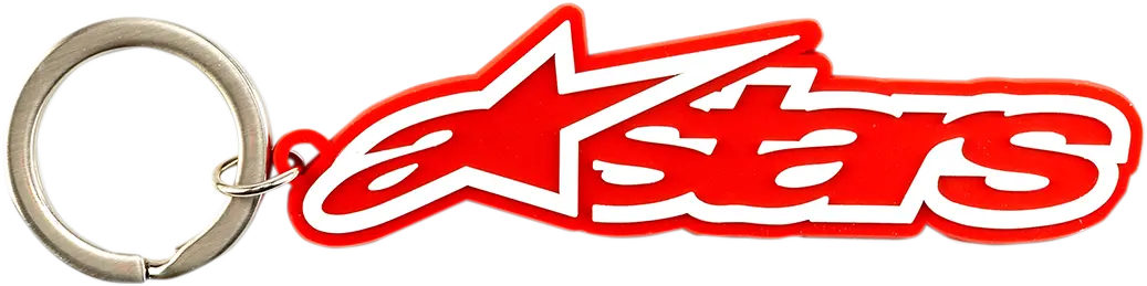 Alpinestars Blaze Key Fob – Red And White Design, Model 1019-94006-30 1
