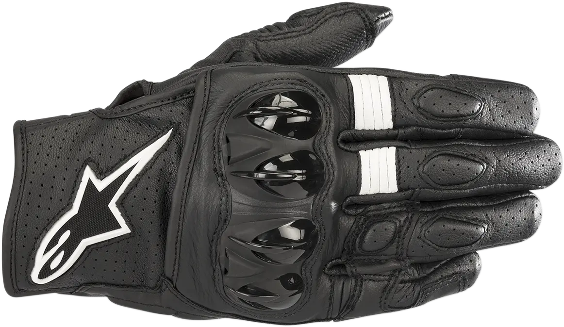 Alpinestars Celer V2 Motorcycle Gloves – Black/White, Size 2Xl 1