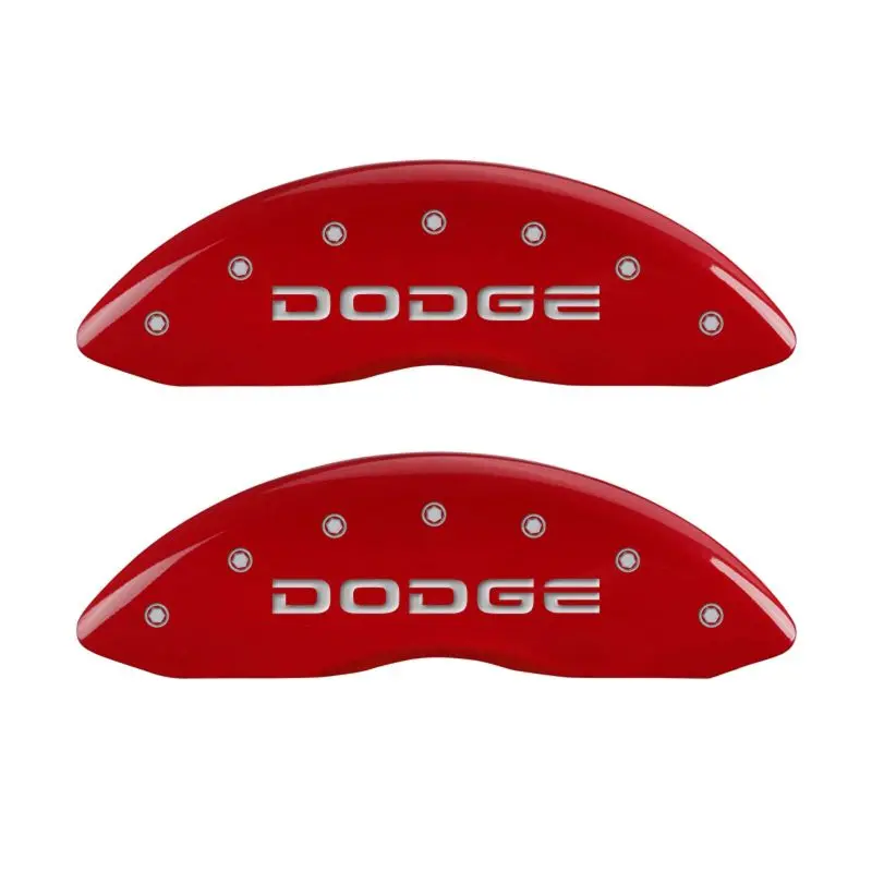 Mgp Engraved Red Caliper Covers – Front And Rear Set For Dodge/Chrysler 1