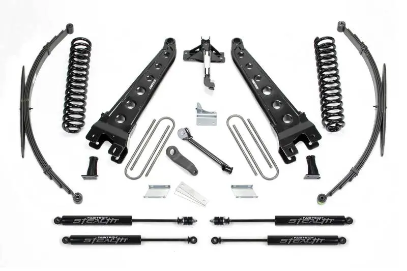 Fabtech 8-Inch Radius Arm Lift System With Stealth Shocks For 2008–2016 Ford F-250/F-350 4Wd 1