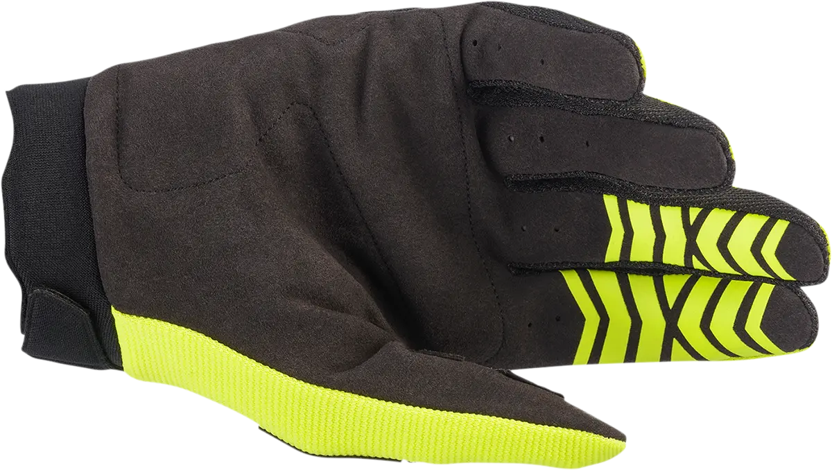 Alpinestars Full Bore Motorcycle Gloves – Yellow/Black, Size Xl (Model 3563622-551-Xl) 1