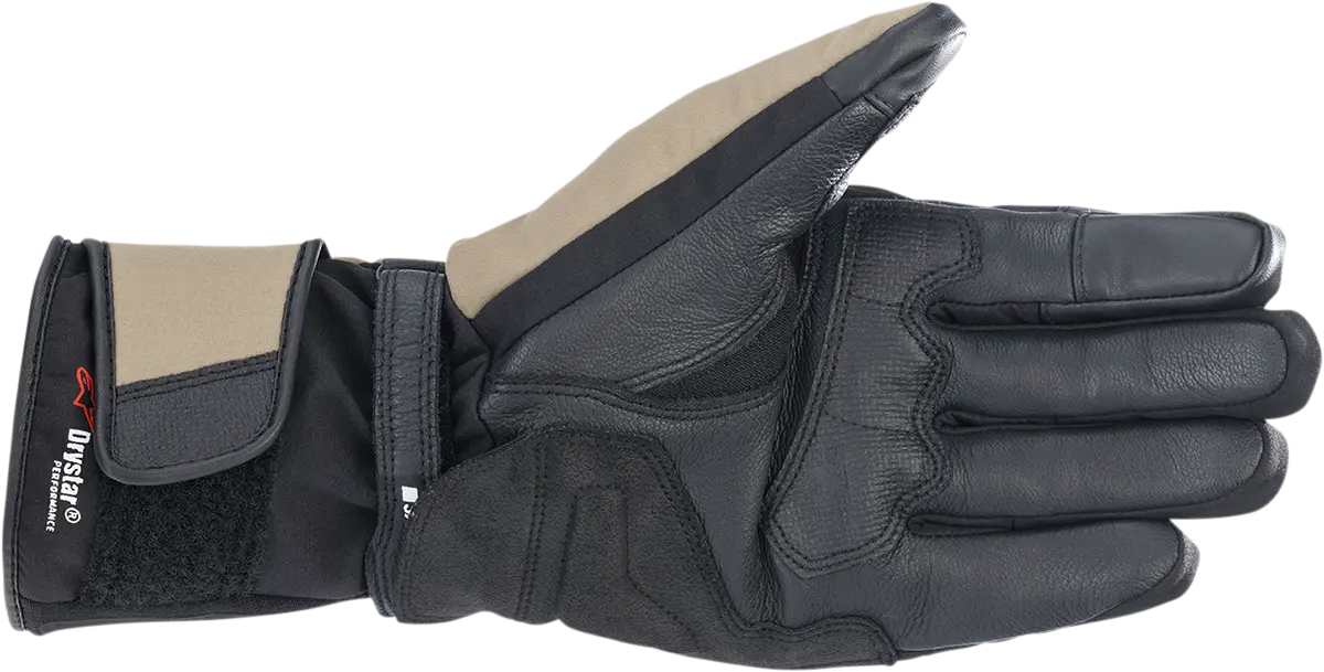 Alpinestars Denali Aerogel Drystar Gloves – Black/Tan/Red, Size Large (Model 3526922-1853-L) 1