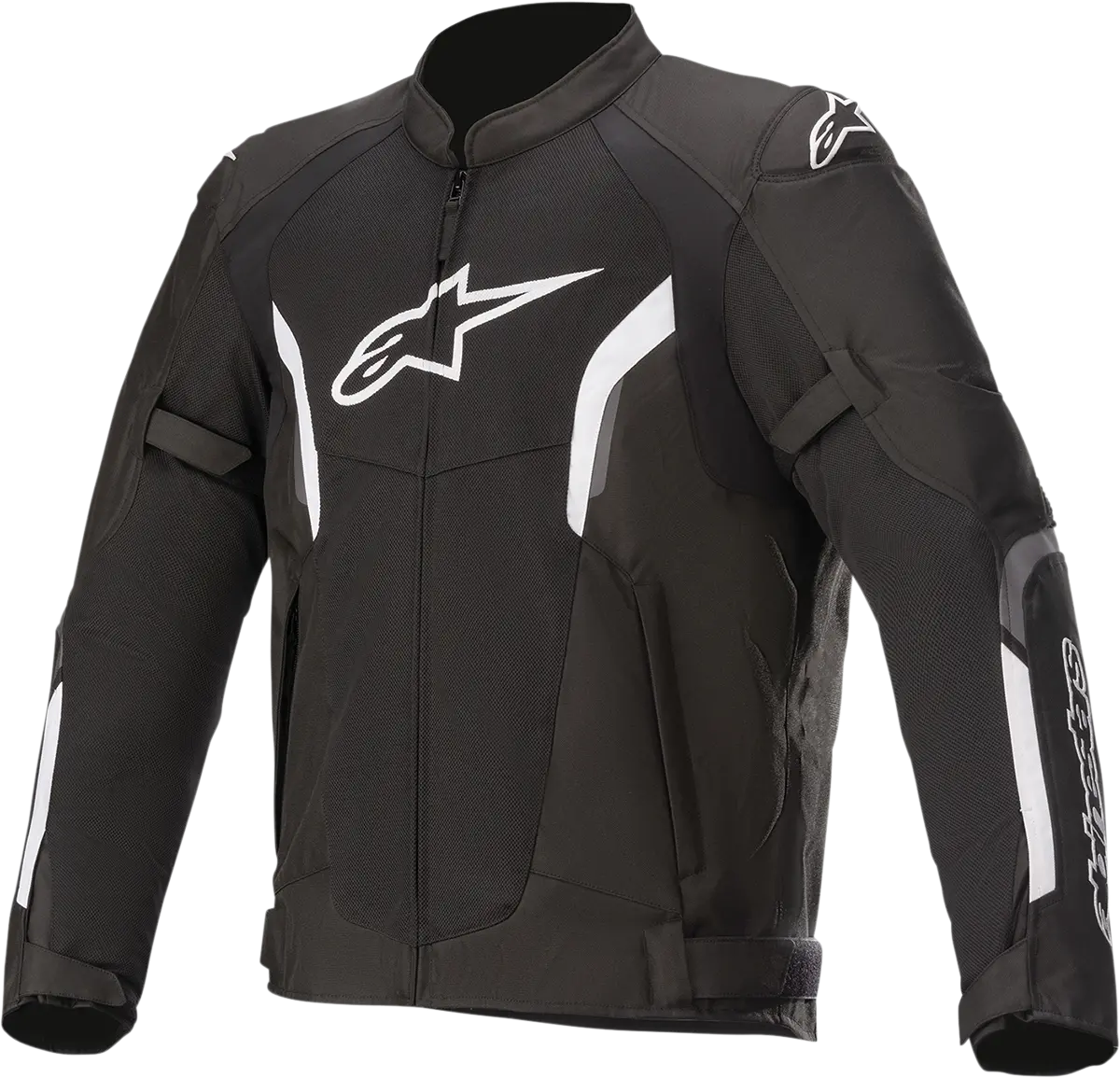 Alpinestars Ast Air V2 Motorcycle Jacket – Black And White, Size 2Xl (Model 3306121-12-2X) 1