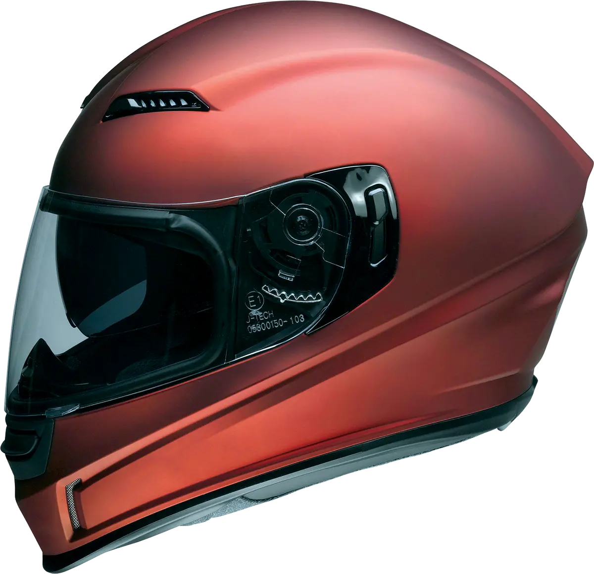 Z1R Jackal Full-Face Motorcycle Helmet – Satin Red, Size 3Xl (Model 0101-14827) 1