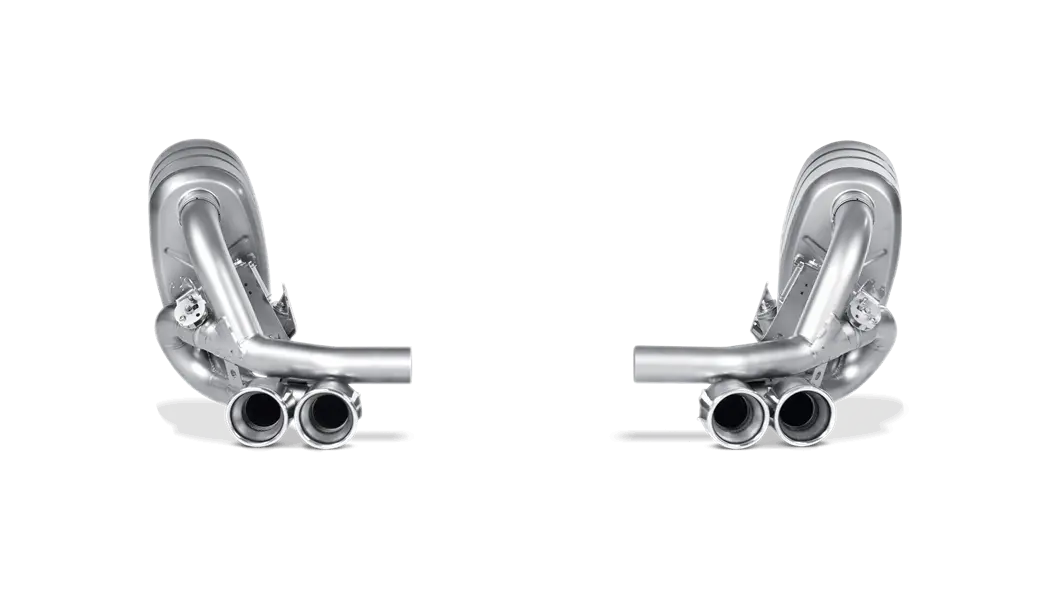 Akrapovič Titanium Slip-On Exhaust System For 2008–2012 Porsche 911 Carrera (Cabriolet, S, 4, 4S, Gts) 1