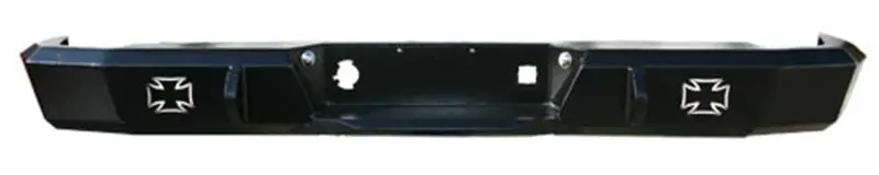 Iron Cross Heavy-Duty Rear Bumper — Gloss Black Finish, Fits 1997–2003 Ford F-150 (Excluding Supercrew) 1