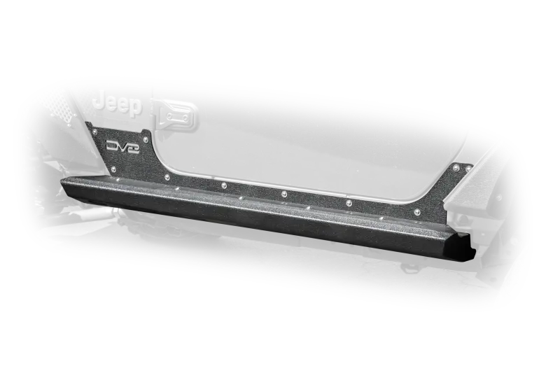 Dv8 Offroad Frame-Mounted Rock Sliders For 2018+ Jeep Gladiator 1