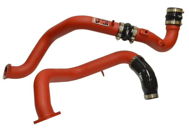 Injen Wrinkle-Red Aluminum Intercooler Piping Kit — For 2016–2020 Honda Civic 1.5L Turbo 1