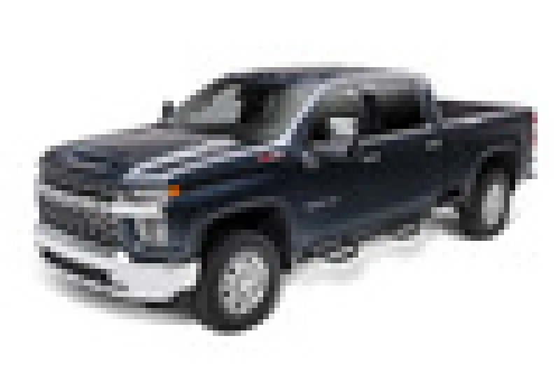 N-Fab Nerf Step Side Bars For 2019 Chevrolet & Gmc 1500 Crew Cab – 3" Diameter, Gloss Black Finish 1