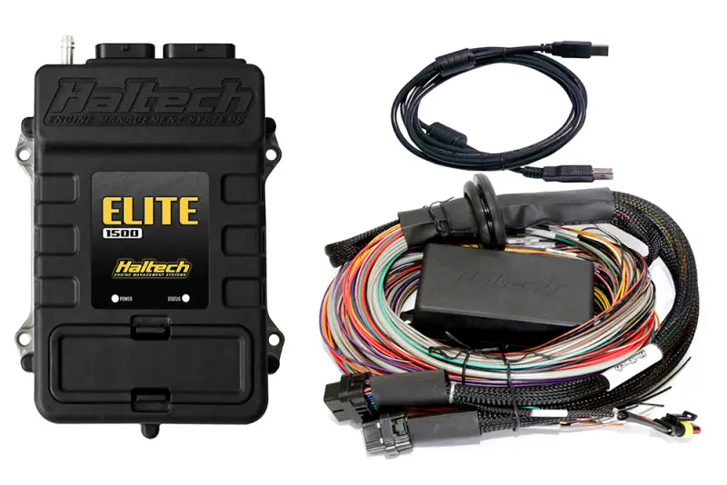 Haltech Elite 1500 Ecu Kit With 16-Foot Universal Wire-In Harness 1