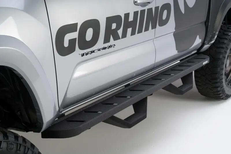 Go Rhino 15-19 Chevy 2500Hd Rb10 Complete Kit W/Rb10 + Brkts + 2 Rb10 Drop Steps 1