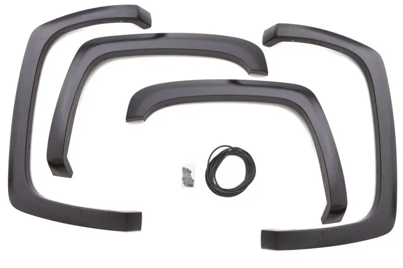 Lund Elite Series Fender Flares — Textured Black, 4-Piece Set For 1999–2007 Chevy Silverado 1500 1