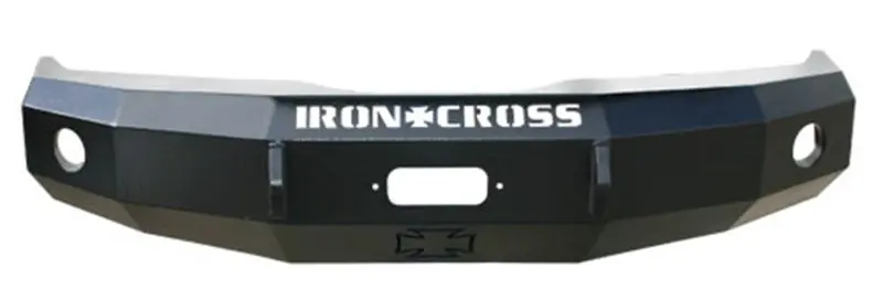 Iron Cross 07-13 Chevrolet Silverado 1500 Heavy Duty Base Front Winch Bumper - Matte Black 1