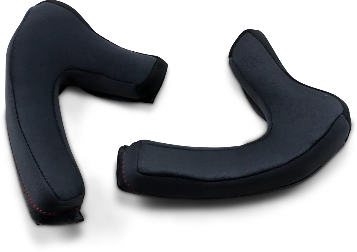 Z1R Road Maxx Motorcycle Cheek Pads – Black, Size Xl (Model: 0134-2612) 1