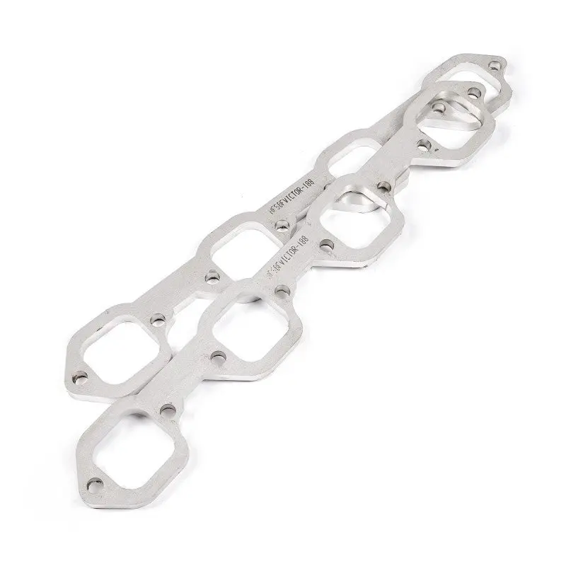 Stainless Works Sbf Victor Senior Cylinder Heads – Square Port Exhaust Headers, 304 Stainless Steel, 2-Inch Primary Tubes With Flanges 2