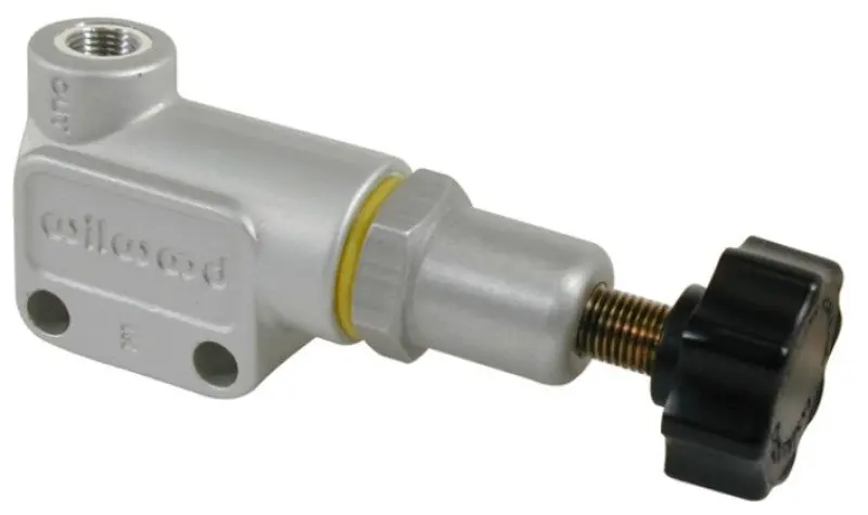 Wilwood Adjustable Brake Proportioning Valve – M10X1 Knob-Controlled, Bbf Inlet & Outlet 1