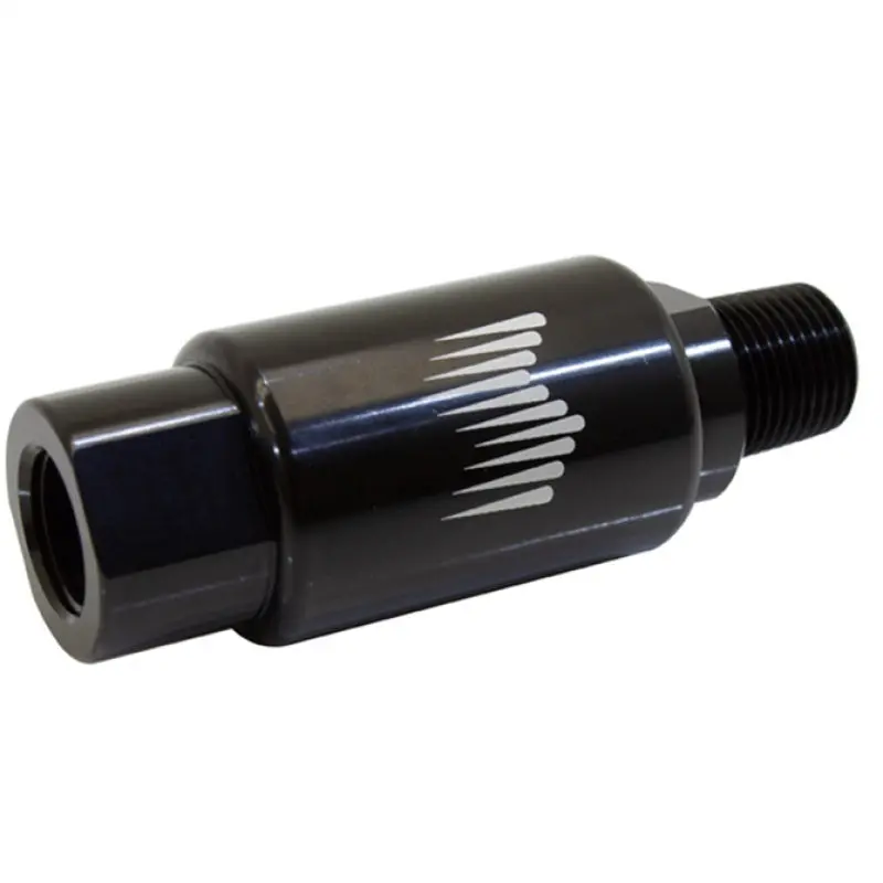 Snow Performance 100-Micron Billet Water/Methanol Filter With Braided Hose Fittings (Sno-803-Brd) 1