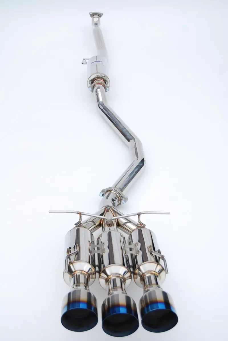 Invidia 17+ Honda Civic Si Sedan Gemini Triple Titanium Tip Cat-Back Exhaust 1