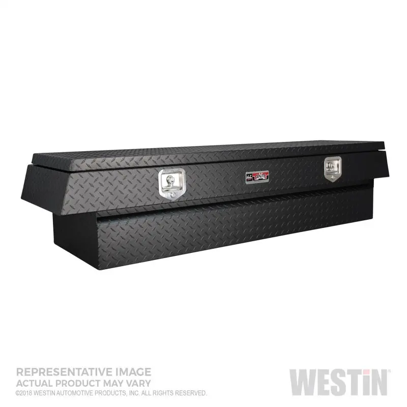 Westin/Brute High Cap 96In Stake Bed Contractor Topsider W/ Doors 96 X 20 X 24 - Tex. Blk 1