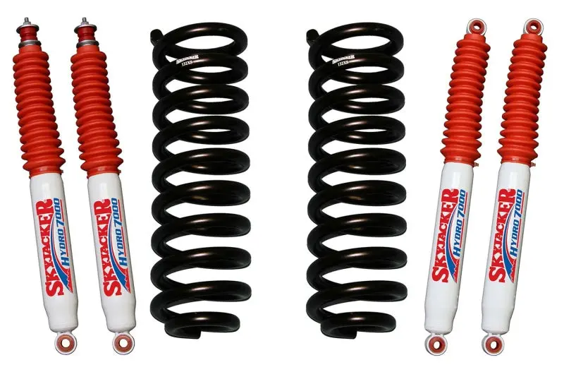 Skyjacker 2-Inch Front Lift Kit For 1983–1997 Jeep Cherokee (Xj) With 4.0L Engine And Front Hydraulic Assist 1