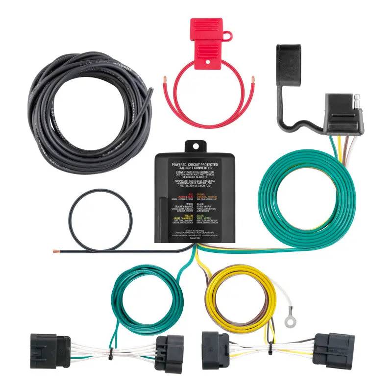 Curt 14-19 Dodge Durango Custom Wiring Harness (4-Way Flat Output) 1