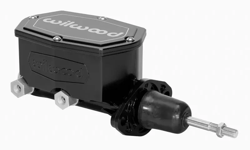 Wilwood Compact Tandem Master Cylinder – 15/16" Bore With Pushrod, Matte Black Finish 1