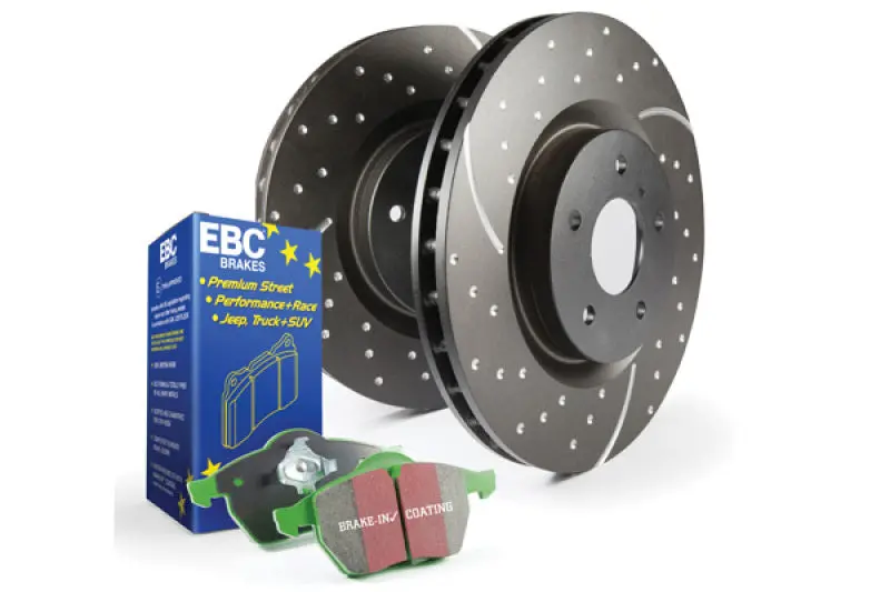 Greenstuff Stage 10 Brake Rotor Kit For 2000–2002 Subaru Impreza (Gd/Gg Models) 1