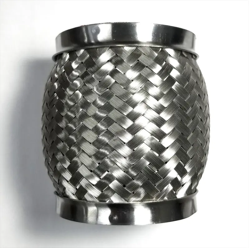 Stainless Bros 304 Stainless Steel Flex Joint – 4" X 8", Interlock-Lined 1