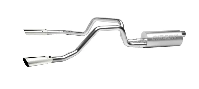 Gibson Cat-Back Dual Exhaust System – Aluminized Steel, 1.75-Inch Diameter, For 2004–2005 Chevrolet Colorado 2.8L 1