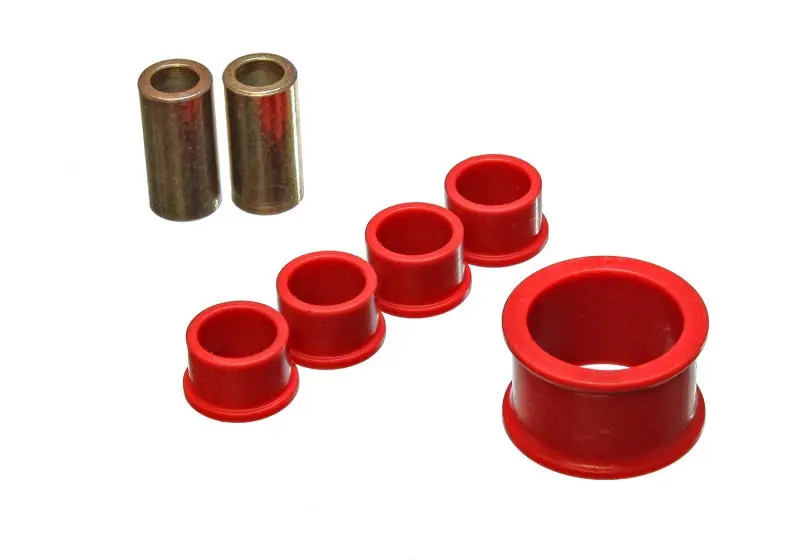 Energy Suspension 02-09 Nissan 350Z / 03-07 Infinity G35 Coupe Red Rack And Pinion Bushing Set 1