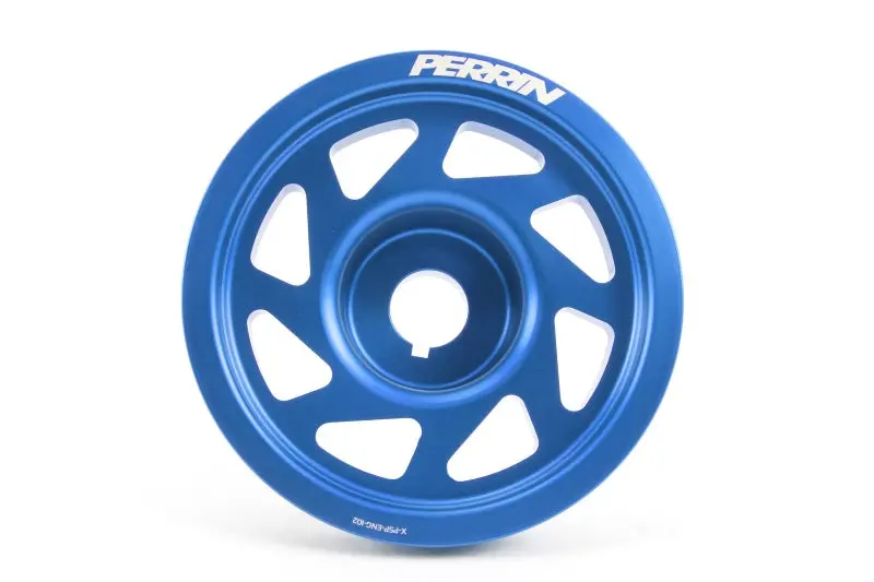 Perrin Lightweight Crank Pulley For Subaru Ej-Series Engines — Fits Impreza (1993–2011), Wrx (2002–2014), Sti (2004–2021); Ac-Free Applications Only 1