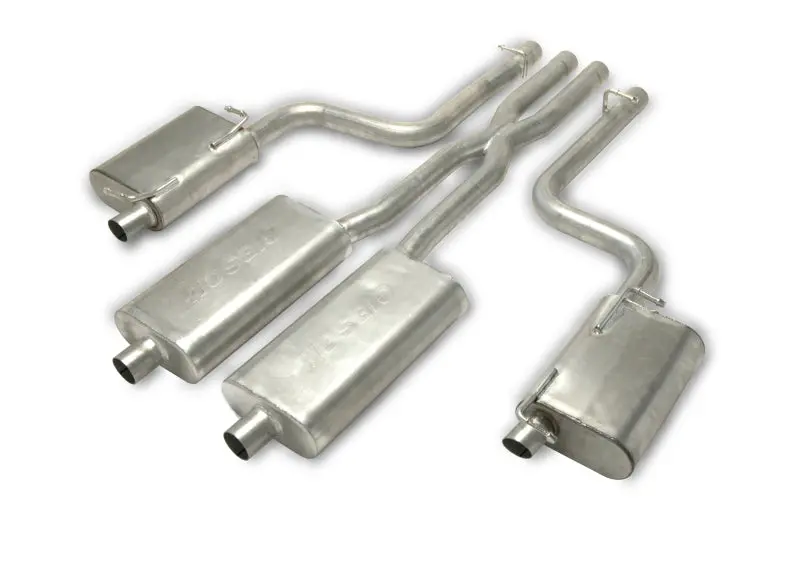 Gibson Cat-Back Dual Exhaust System – Stainless Steel, For 2011–2014 Dodge Charger R/T 5.7L 1