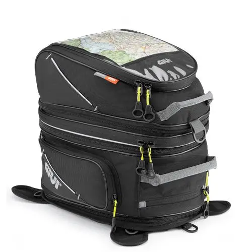 Givi Ea103B Dual-Tank Bag System – 25L Main + 15L Auxiliary, Compatible With Fuel Tanks 1