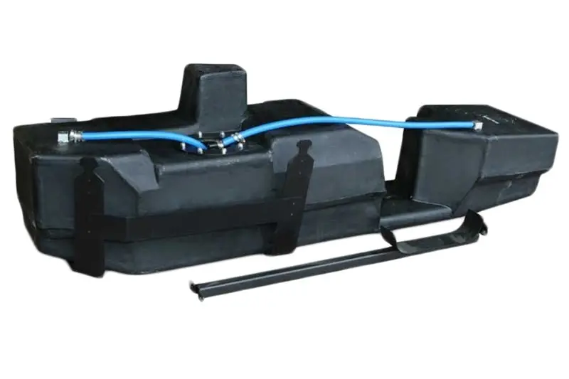 Titan Fuel Tanks Xxl Mid-Ship Replacement Tank – 39-Gallon Cross-Linked Polyethylene, Fits 2001–2010 Gm 2500 Extended Cab Short Bed 1