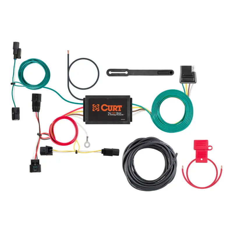 Curt Custom Wiring Harness For 2015–2019 Honda Fit – 4-Way Flat Output 1