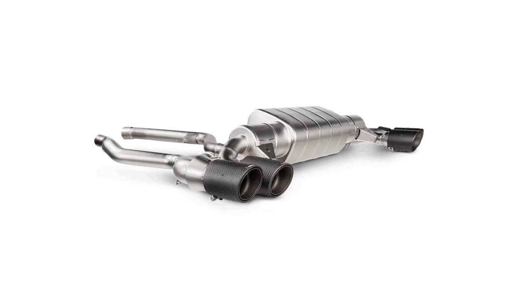 Akrapovic Evolution Line Titanium Exhaust System With Carbon Fiber Tips For 2021+ Bmw M440I (G22) 1