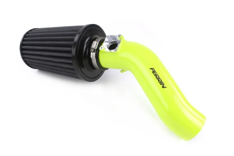 Perrin Cold Air Intake For 2018–2021 Subaru Wrx Sti — Neon Yellow Finish 1