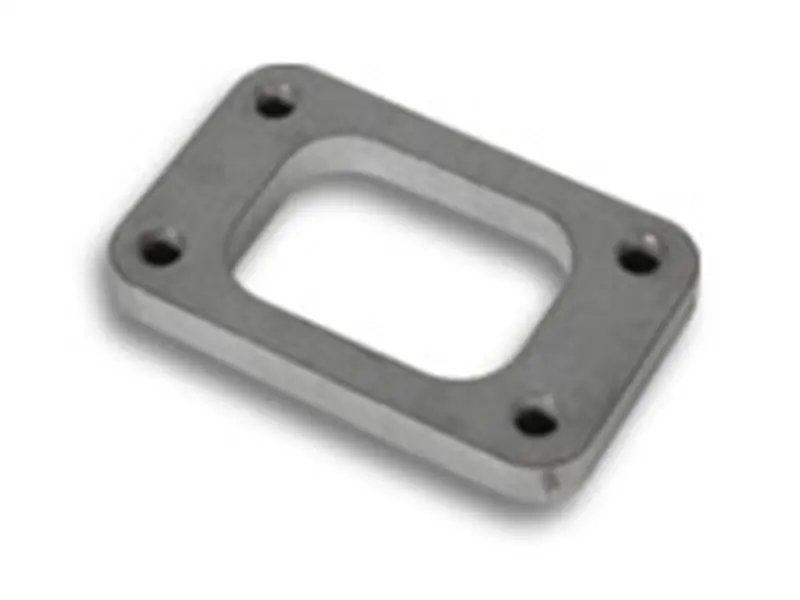 Vibrant Turbo Inlet Flange – T3/Gt30R Compatible, 304 Stainless Steel, 1/2-Inch Thick With Tapped Holes 1