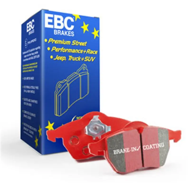 Ebc 09+ Hyundai Genesis Coupe 2.0 Turbo (Brembo) Redstuff Front Brake Pads 1