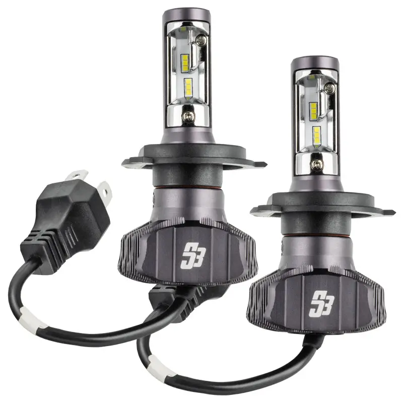 Oracle Lighting S3 Led H4 Headlight Bulb Conversion Kit – 6000K Cool White 1