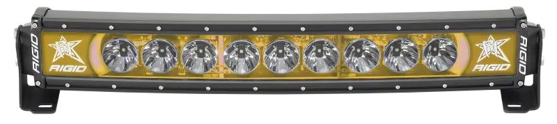 Rigid Industries Radiance Plus Curved Led Light Bar – 20" Amber Backlight Version 1