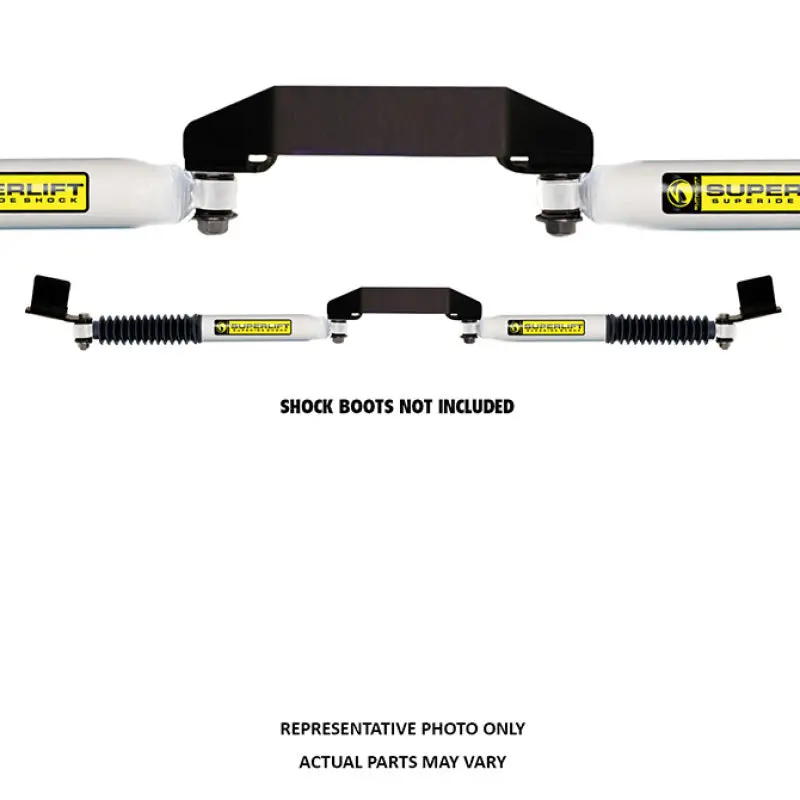 Superlift Dual Hydraulic Steering Stabilizer Kit – For 2009–2013 Ram 2500/3500 4Wd Trucks 1