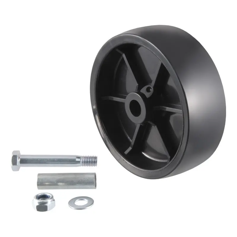 Curt Replacement Marine Jack Caster – Heavy-Duty Swivel Castor For Boat Trailers 1